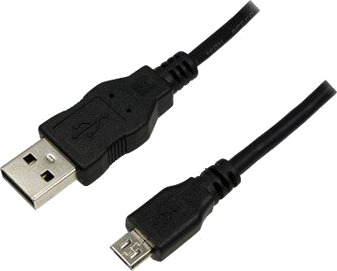 Logilink   Usb Kabel   Usb Hann Til Micro Usb Type B Hann   Usb 2.0   1.8 M   Svart