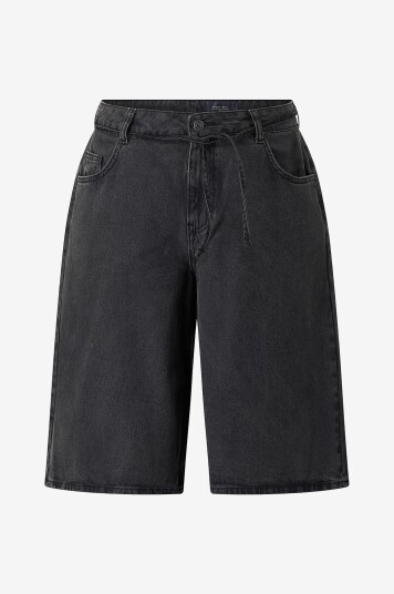Noisy May Curve Shorts nmMaisy MW Loose Svart Noisy May Curve Shorts nmMaisy MW Loose Svart