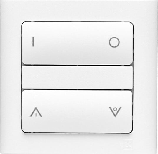 Smartkontakten Trykknapp Hue-Kompatibel Zigbee Med Symbol Fuga (Softline 63) Hvit Smartkontakten Trykknapp Hue-Kompatibel Zigbee Med Symbol Fuga (Softline 63) Hvit