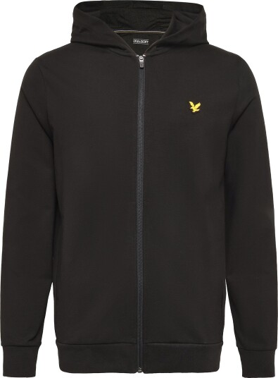 Lyle & Scott Sport Fly Fleece Full Zip Hoodie Black M