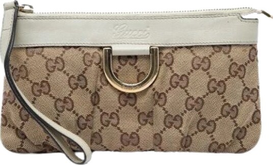 Gucci Vintage Dame Pre owned Beige ONE SIZE, Gucci Vintage Dame Pre owned Beige ONE SIZE,