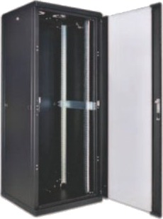 Wirewin Cab Frittstående Hylle 32U 2000 Kg Sort