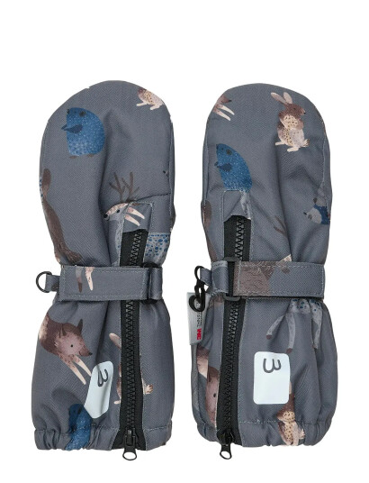 Minymo Mittens - Grey - 6-12MDR Minymo Mittens - Grey - 6-12MDR