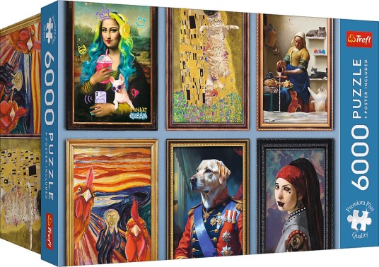 Puslespill 6000 Fun Art Collection