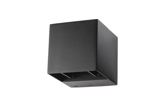 Artes Mini 8W vegglampe opp/ned lys IP44 3000 Kelvin - Dimbar - Svart Artes Mini 8W vegglampe opp/ned lys IP44 3000 Kelvin - Dimbar - Svart