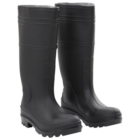 Regnstøvler svart str 40 PVC Regnstøvler svart str 40 PVC