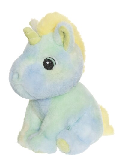 Teddykompaniet Unicorn, Rainbowcoloured, Yellow - Blue - 26 cm Teddykompaniet Unicorn, Rainbowcoloured, Yellow - Blue - 26 cm