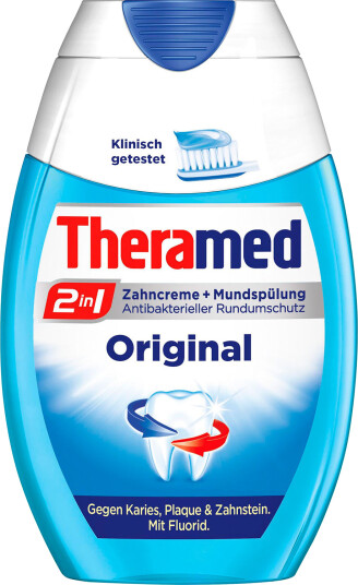 THERAMED Original 2 1 Tandpasta 75 ml. THERAMED Original 2 1 Tandpasta 75 ml.