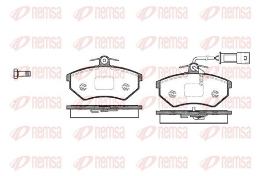 Bremseklosser REMSA 0134.42 Bremseklosser REMSA 0134.42