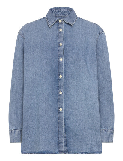 Calvin Klein Jeans Oversized Shirt Vintage Bell Blue M