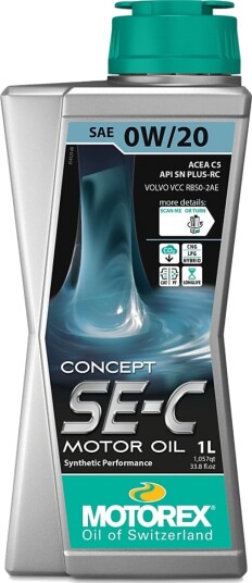 Motorolje MOTOREX CONCEPT SE-C SAE 0W20 1L