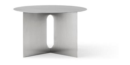 Audo Androgyne Sidebord H38 Børstet Stål