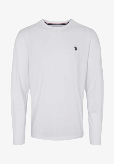 US Polo Assn. Brolin LS T Shirt white XL US Polo Assn. Brolin LS T Shirt white XL