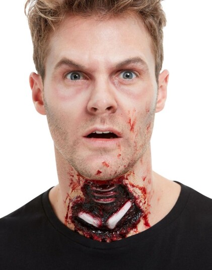 Exposed Throat Latexsår med Festemiddel