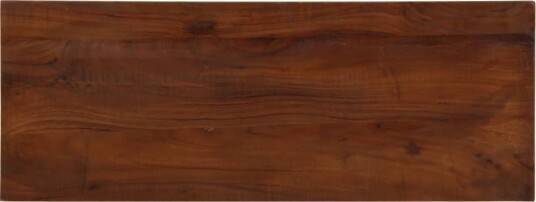 Bordplate 80x30x3,8 cm rektangulær gjenvunnet heltre