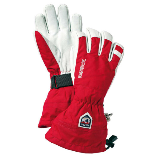 Hestra Army Leather Heli Ski 7 Red Hestra Army Leather Heli Ski 7 Red