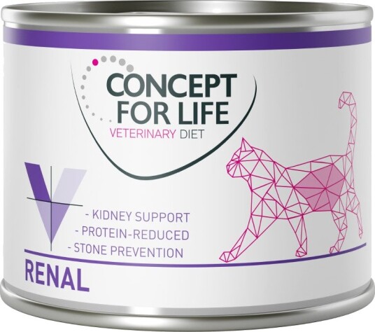 Concept For Life Vet Våtfôr Veterinary Diet Renal Kylling 12 X 200 G