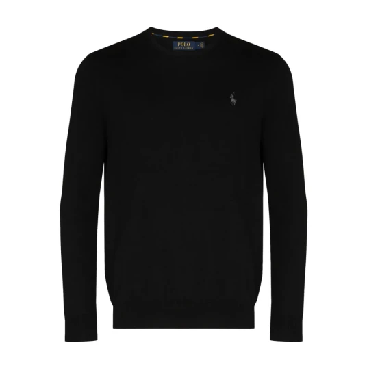 Ralph Lauren Polo Herre Strikkevarer Svart XL