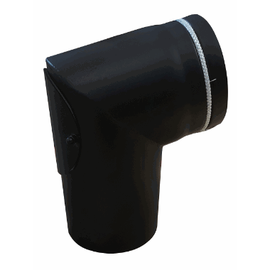 Ø150mm Peisrør 75 grader m/luke Ø150mm Peisrør 75 grader m/luke