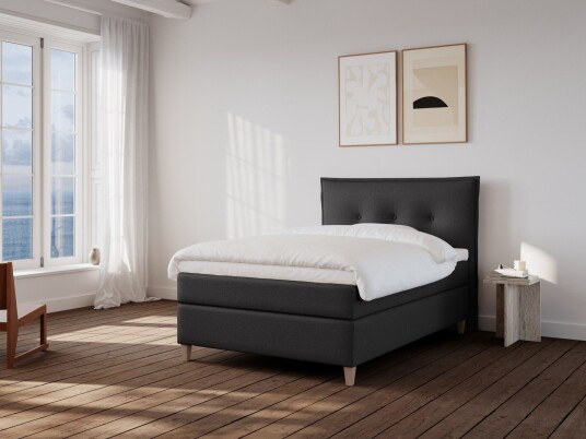 Nordic Dream Snefrid Nordlys 120x200 Antrasitt