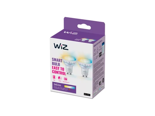 Wiz Spot 50 W Par16 Gu10 X2 Smart Glödlampa Wi-Fi/Bluetooth 2700 K Wiz Spot 50 W Par16 Gu10 X2 Smart Glödlampa Wi-Fi/Bluetooth 2700 K