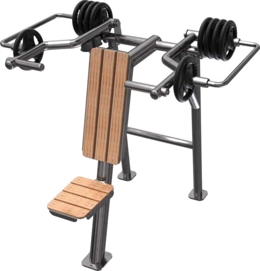 Nordic Fighter GCE Shoulder press, Styrkemaskiner - utendørs