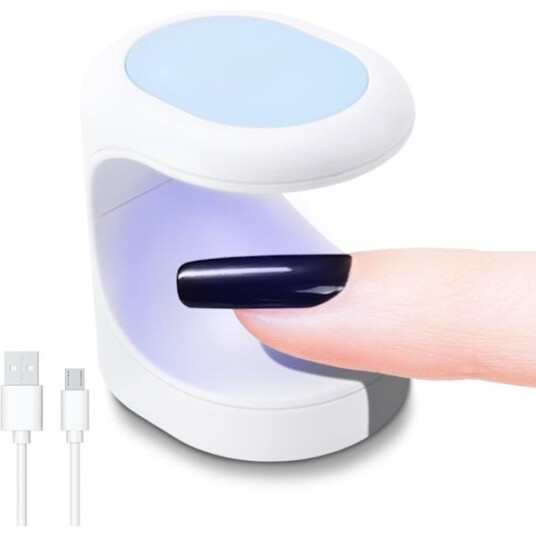 UV LED Neglelakk Lampe Mini UV Lys for Gel Negler Hurtigtørkende Neglelakk Lampe Bærbar USB Negletørker