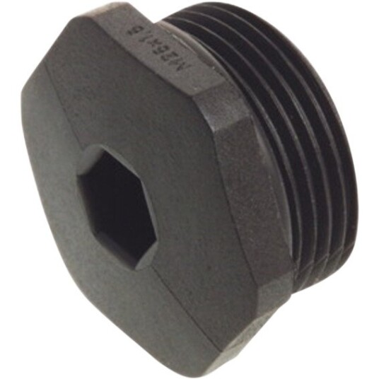 Wago Blindplugg M25 Med O-Ring Sort Wago Blindplugg M25 Med O-Ring Sort