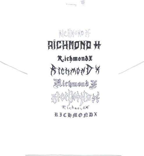 John Richmond Herre Topper Hvit L,