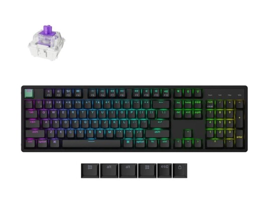 Keychron K10 HE K10H J1 Svart