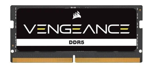 Corsair Vengeance 24GB DDR5 SODIMM 4800MHz RAM-modul med Intel XMP - Svart Corsair Vengeance 24GB DDR5 SODIMM 4800MHz RAM-modul med Intel XMP - Svart