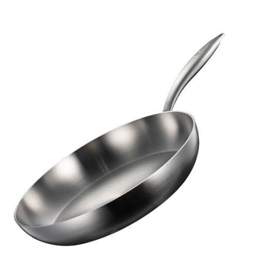 Modern House Chef Ørjan stekepanne 28 cm børstet stål Modern House Chef Ørjan stekepanne 28 cm børstet stål