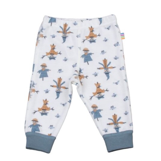 Joha Scarecrow ull/bambus leggings - blå Joha Scarecrow ull/bambus leggings - blå