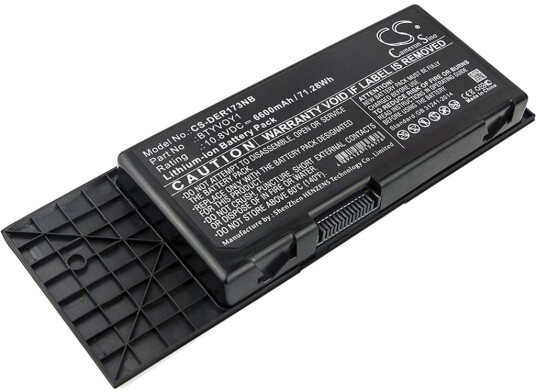 Batteri til Dell Alienware M17x R3 etc