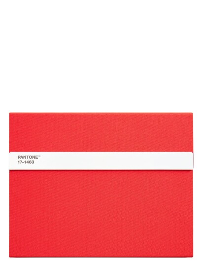 Pantone Pantone Ny Notatbok Med Blyant Linjert Orange One Size