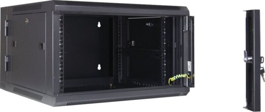 Inter-Tech Smb-6606 Skap Veggmonterbar Svart Ral 9005 6U 19" Inter-Tech Smb-6606 Skap Veggmonterbar Svart Ral 9005 6U 19"