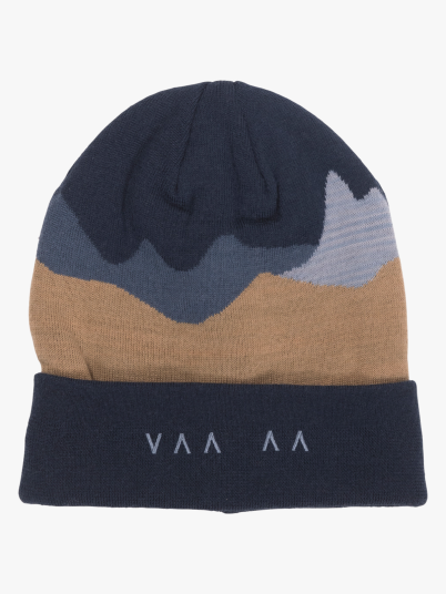 Bergans Vaagaa Fine Knit Wool Beanie Blå ONE SIZE