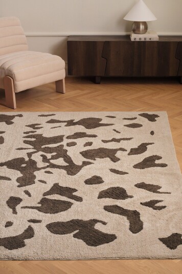 Ellos Home Bomullsteppe Montana Brun