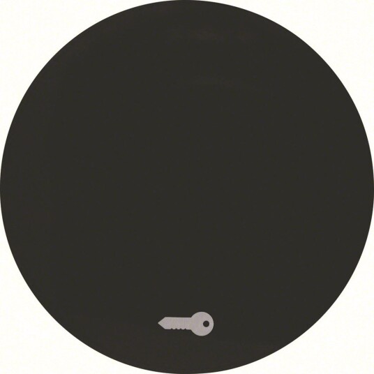 Hager 16202015 Vippearm For R.1 Og R.3 Svart Enkel Vippe Symbol Nøkkel/dør