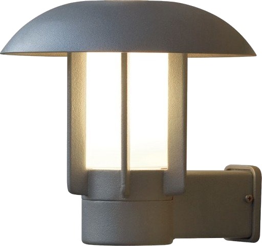 Konstsmide Heimdal vegglampe utendørs IP44 - Grå Konstsmide Heimdal vegglampe utendørs IP44 - Grå