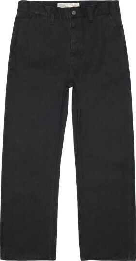 Nudie Jeans Tuff Tony Pants Duck Canvas Bl Black 32 x 32