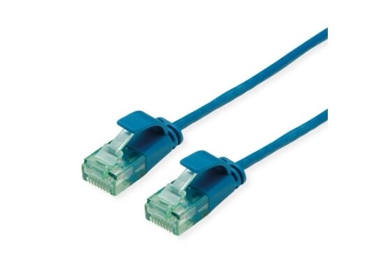 Roline Rm Utp Slim Patchcord Cat6a/Cl.Ea Blue 1.5M