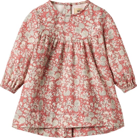 Wheat Dress L/S Fenja Pink 80