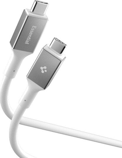 Spigen Essential USB C to USB C 240W White ACA08776 Spigen Essential USB C to USB C 240W White ACA08776