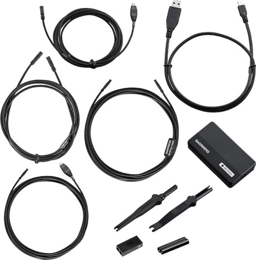 Shimano linkenhets kit box setting til E-Tube EW-SD50 og EW-SD300 Shimano linkenhets kit box setting til E-Tube EW-SD50 og EW-SD300