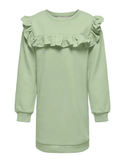 Kids Only | Kogofelia L/S Frill Dress Bo Swt | 158/164