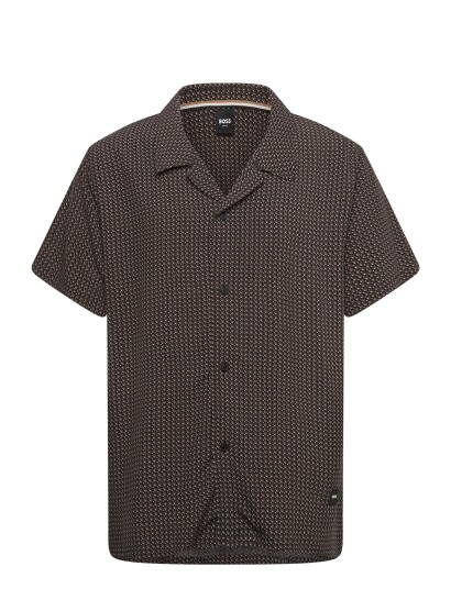 BOSS Beach Shirt Black S BOSS Beach Shirt Black S