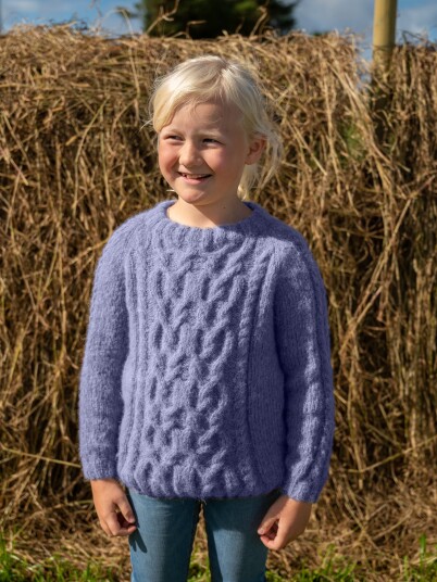114-05d Ametyst genser lilac 114-05d Ametyst genser lilac