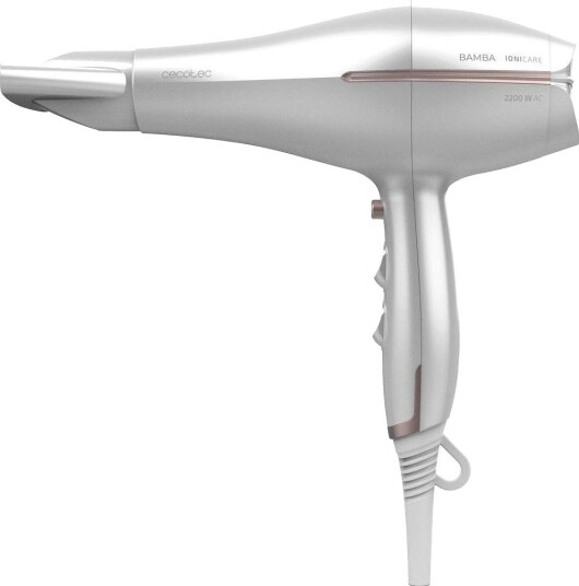 Cecotec Bamba 5300 Hårføner - 2200W, Real Ion, AC-motor - Hvit