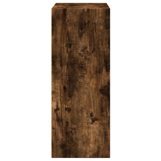 Bokhylle røkt eik 60x30x77 cm konstruert tre Bokhylle røkt eik 60x30x77 cm konstruert tre
